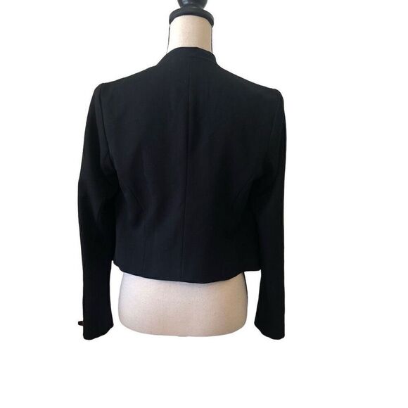 Elevenses Anthropologie Cropped Open Jacket Size 4 - Picture 3 of 14